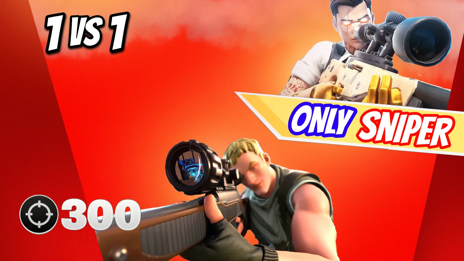 1対1 スナイパーのみ