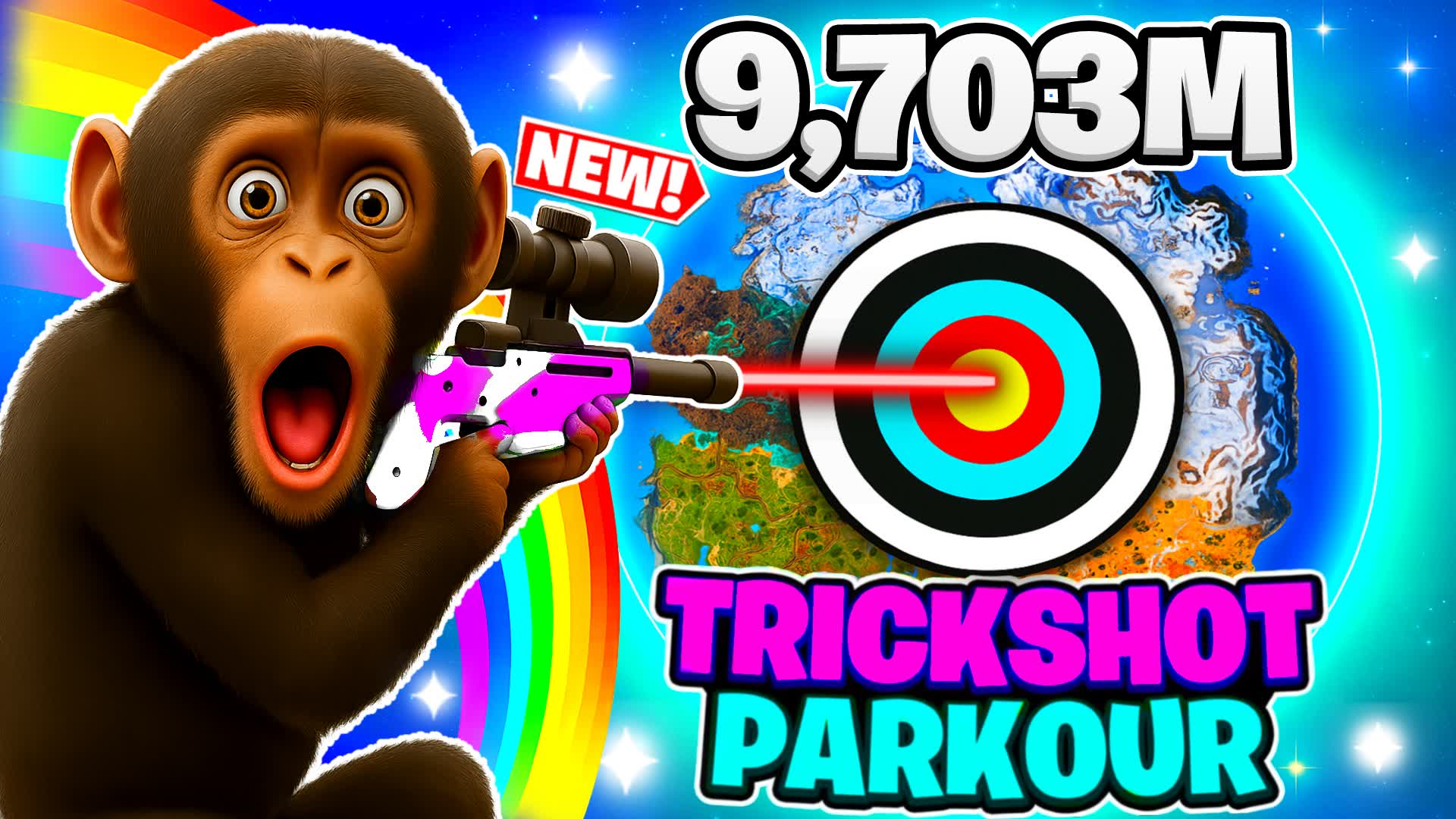 CRAZY TRICKSHOT PARKOUR 56+ 🎯