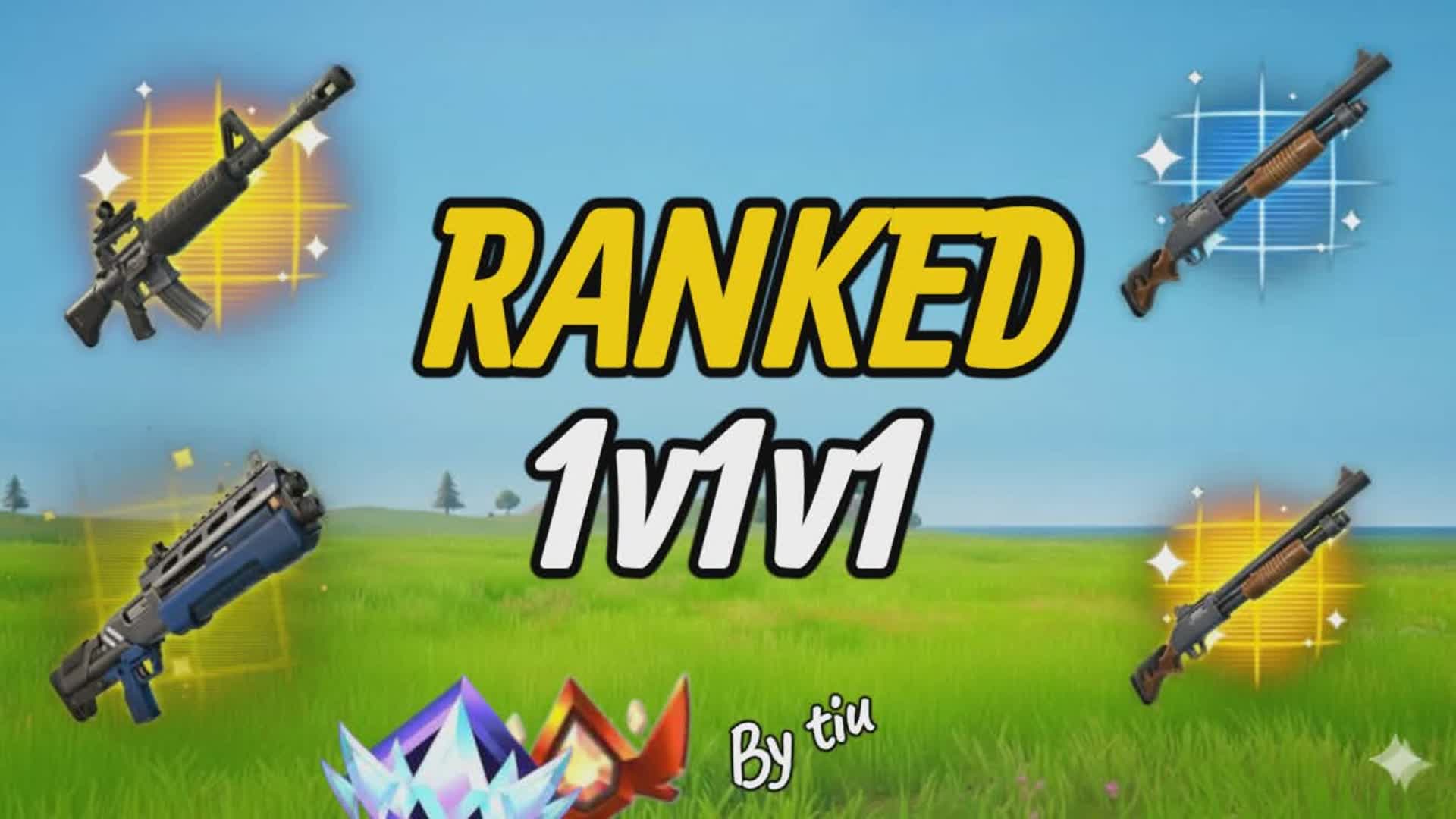 RANKED 1V1V1 FREE FOR ALL 🎯🏆