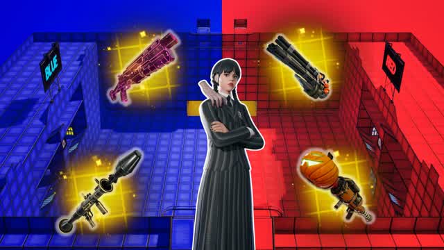 HALLOWEEN PARTY🔴🔵 RED VS BLUE 🎃V3