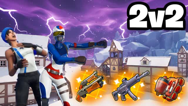 the Winter STORM ❄️ - 2v2 سكرمز العاصفه