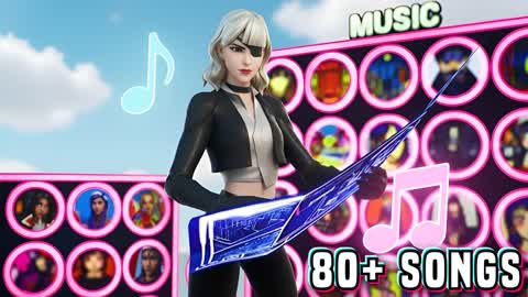 🎵 MUSIC 1V1 [80+ SONGS] ✨