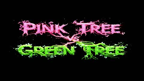 Tibik Pink Tree vs Green Tree