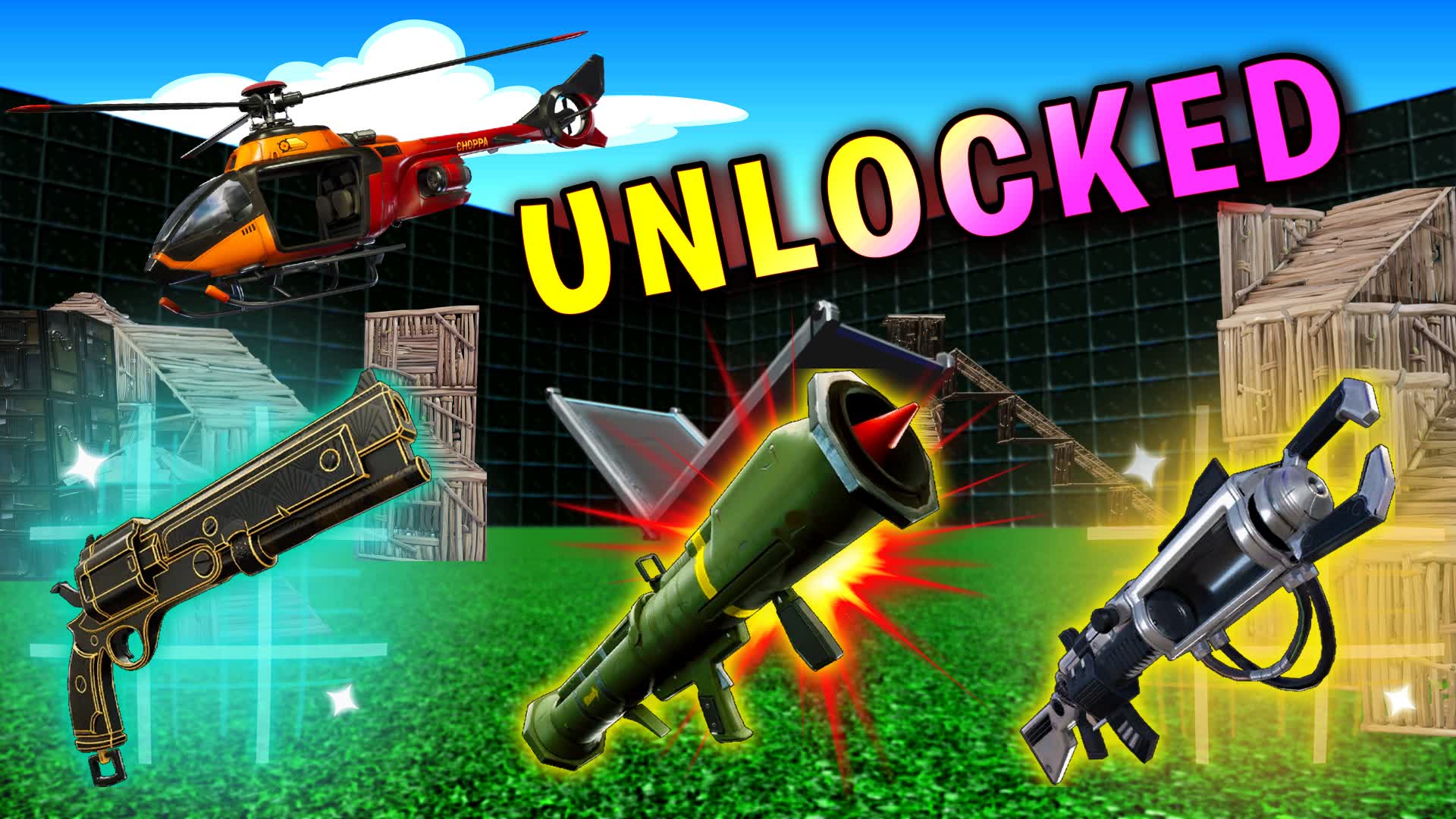 1v1 | EVERY GUN | VEHICLES | BUILD FIGHT