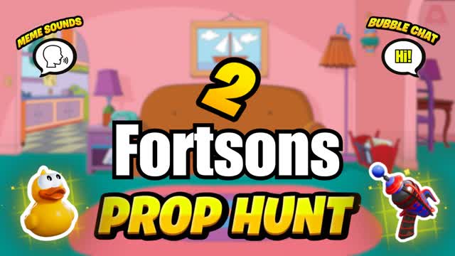 🍩 FORTSONS 2 - PROP HUNT 🍩