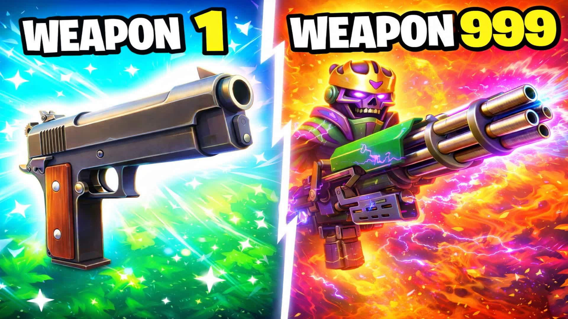 INFINITE GUN GAME✨ONE SHOT🎯RANKED🏆