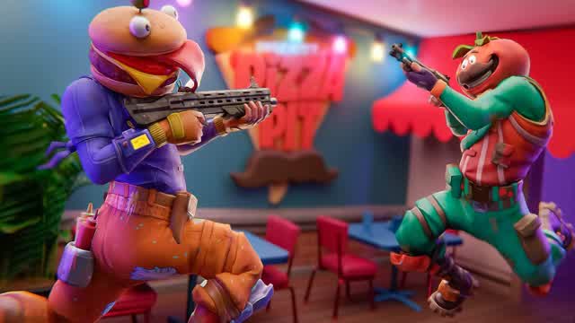 🍔 BEEF BOSS 1V1 BUILD FIGHTS 🍔