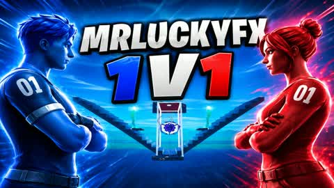 MrluckyFX 1V1 Build Fight