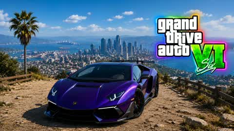 GTA VI 🌴 GRAND THEFT AUTO VI GTA6 🌴 02432
