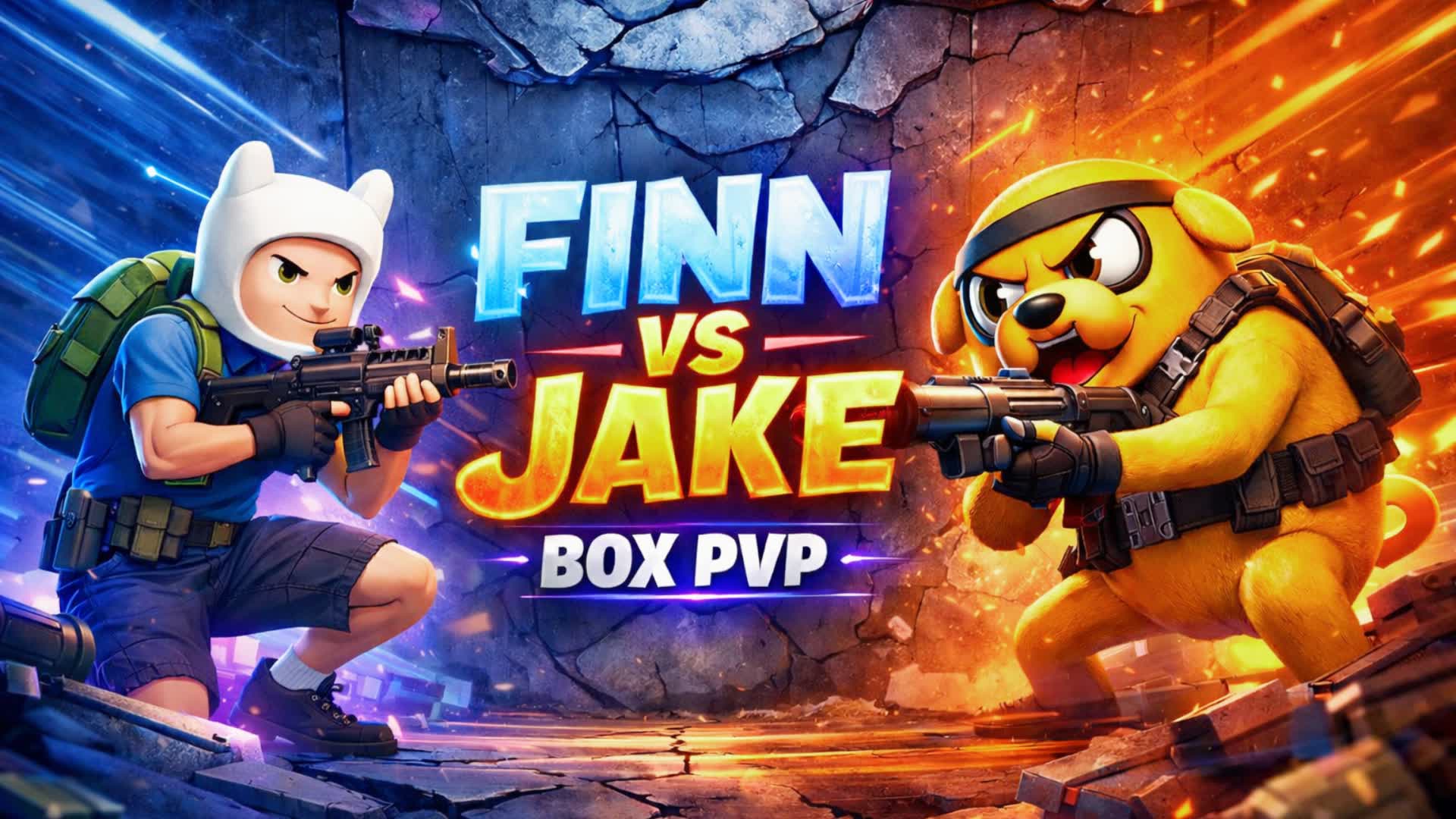 🍭 Finn VS Jake BOX PVP 📦