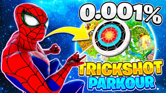 SUPER TRICKSHOT PARKOUR 🎯 (60+ LEVELS)