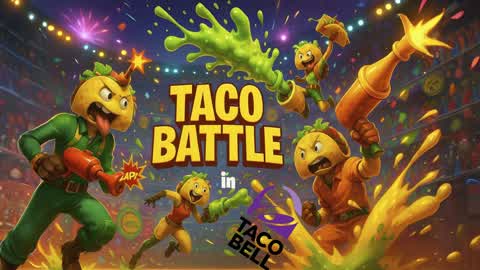 TACO BATTLE 🌮🔔in TACO BELL TACOS FIGHT