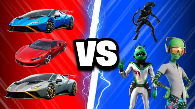 CUSTOM SUPER CARSđ VS ALIENSđœ