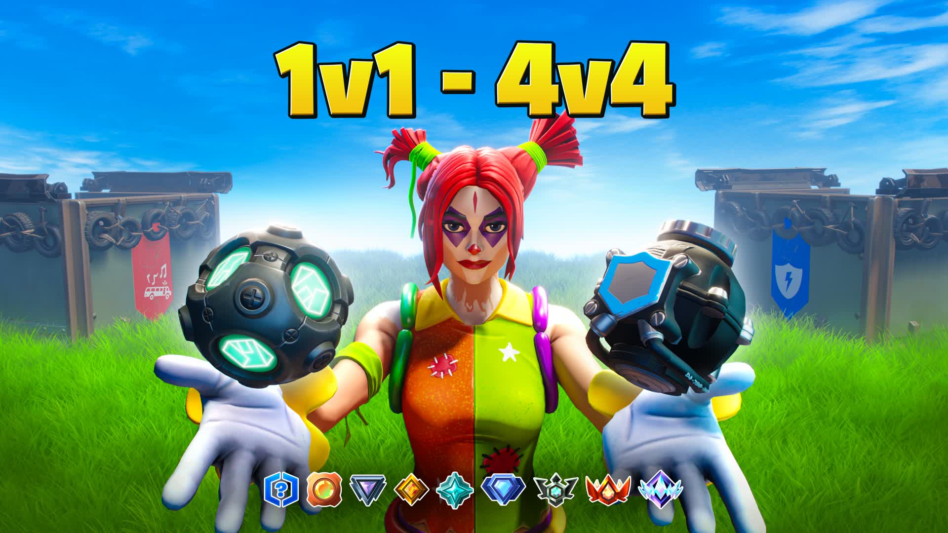 1v1 - 4v4 ZB ZERO BUILD