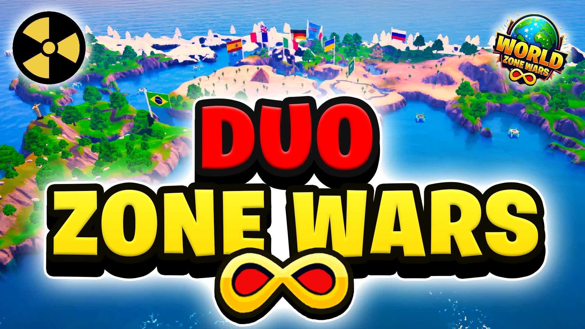 WORLD ZONE WARS 🌎 RANKED DUO ENDGAME