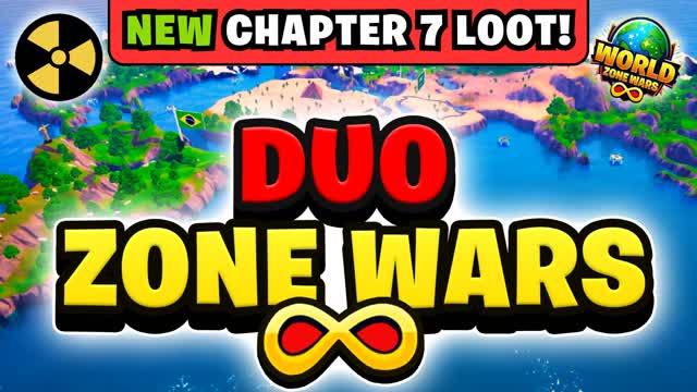 WORLD ZONE WARS 🌎 RANKED DUO ENDGAME