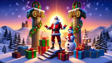 Christmas Pillars