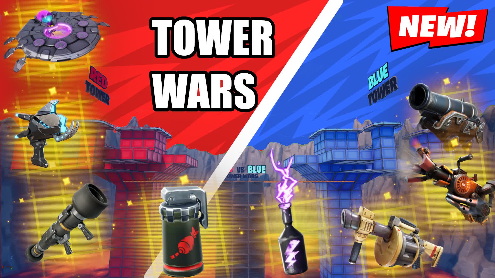 🔥TOWER WARS🔥RED VS BLUE🔥