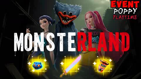 MONSTERLAND DEMON HUNTERS POPPY PLAYTIME