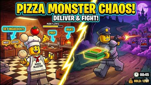 Pizza Dash: Monster Mayhem!