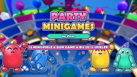 🎉 PARTY MINIGAMES 🎉 12 games /by_DotExe