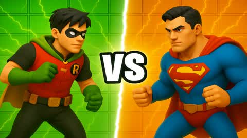 SUPER HERO EMERALD VS GOLD 🟢🟠