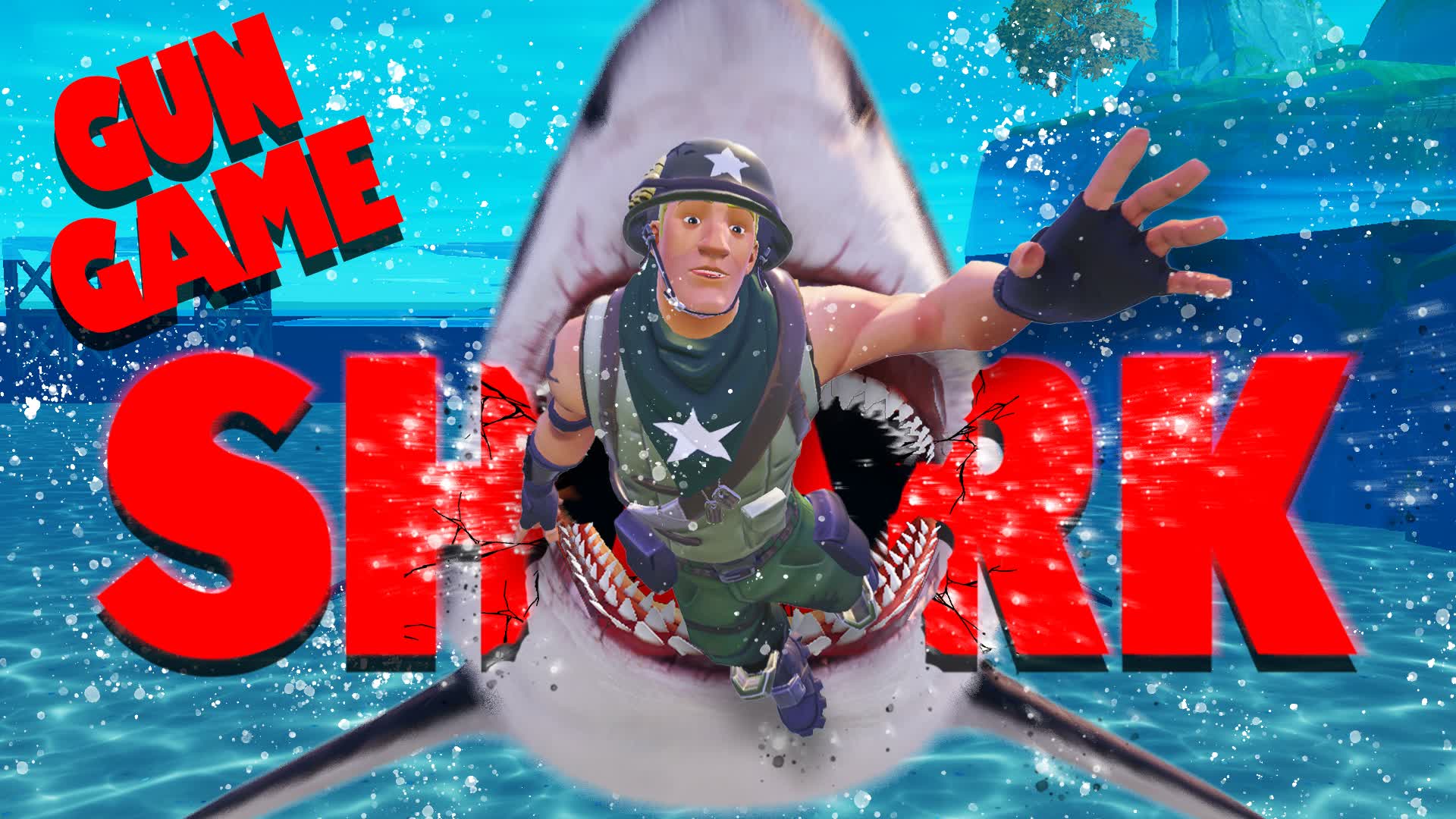 SHARK ISLAND GUNGAME 8655-0465-7174 by k-labo - Fortnite Creative Map ...