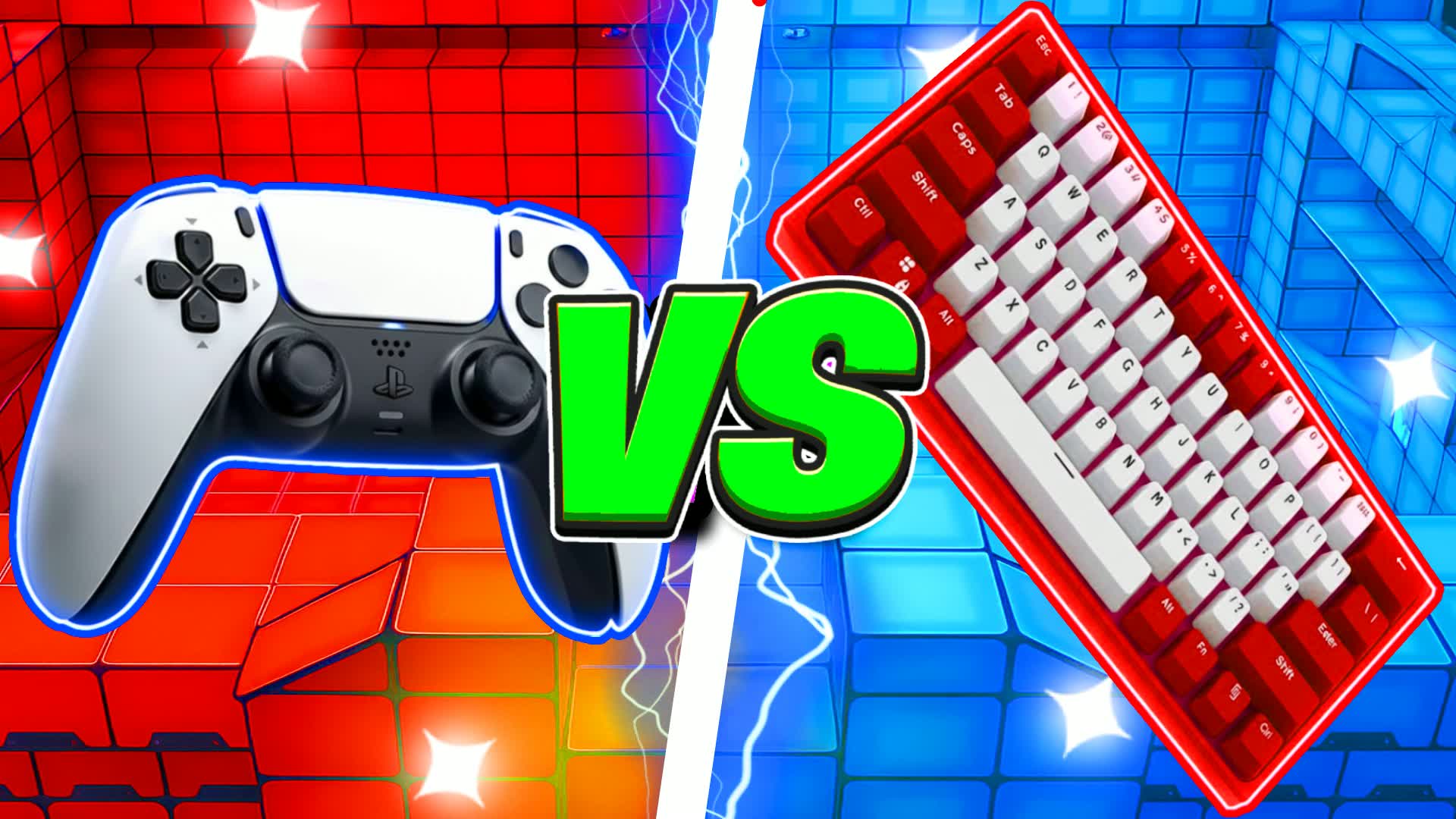EXTREME PC VS CONSOLE RED VS BLUE🔴🔵 67