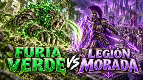 🟢 GREEN FURY vs PURPLE LEGION 🟣