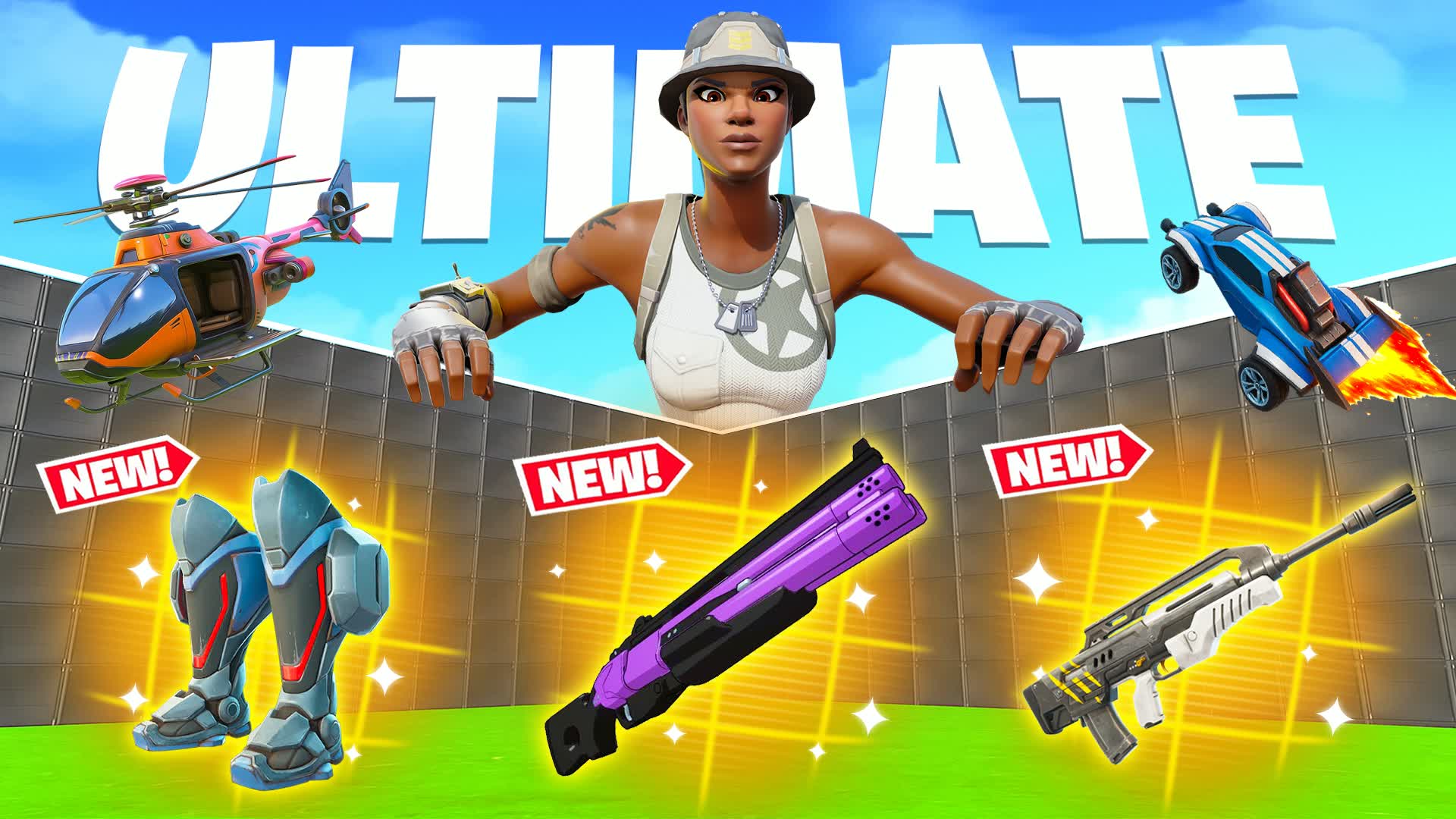 ULTIMATE 1V1 - ALL GUNS FFA HEXO