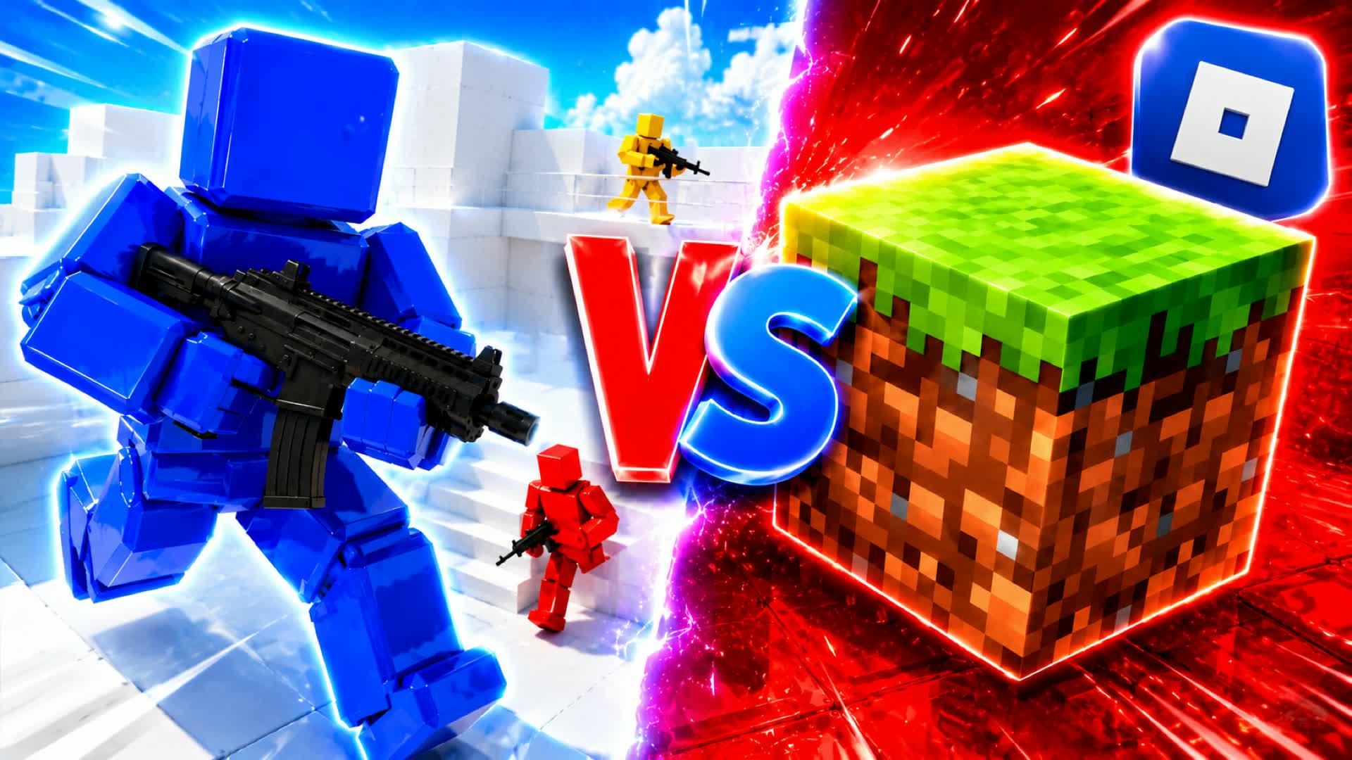 🤩RIVALS 1V1V1V1🔵🔴