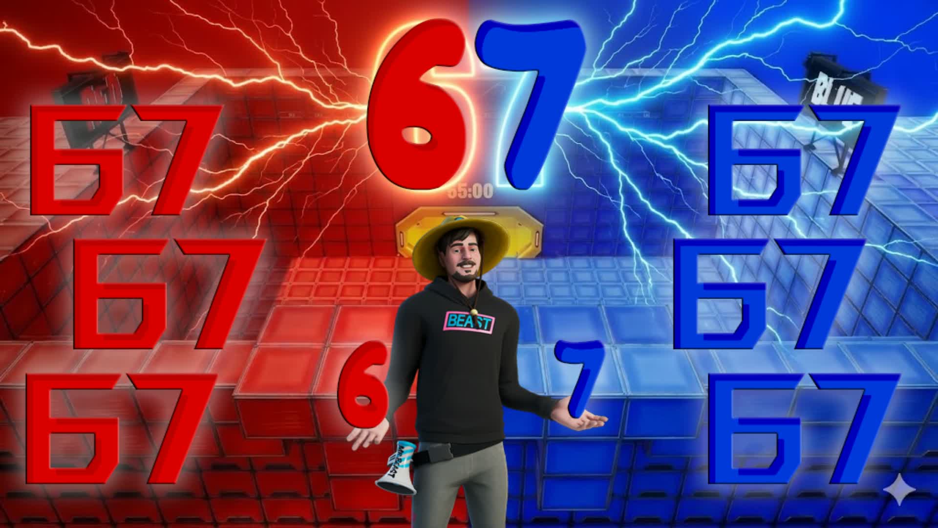 NEW RED VS BLUE 67 67 67🔴🔵
