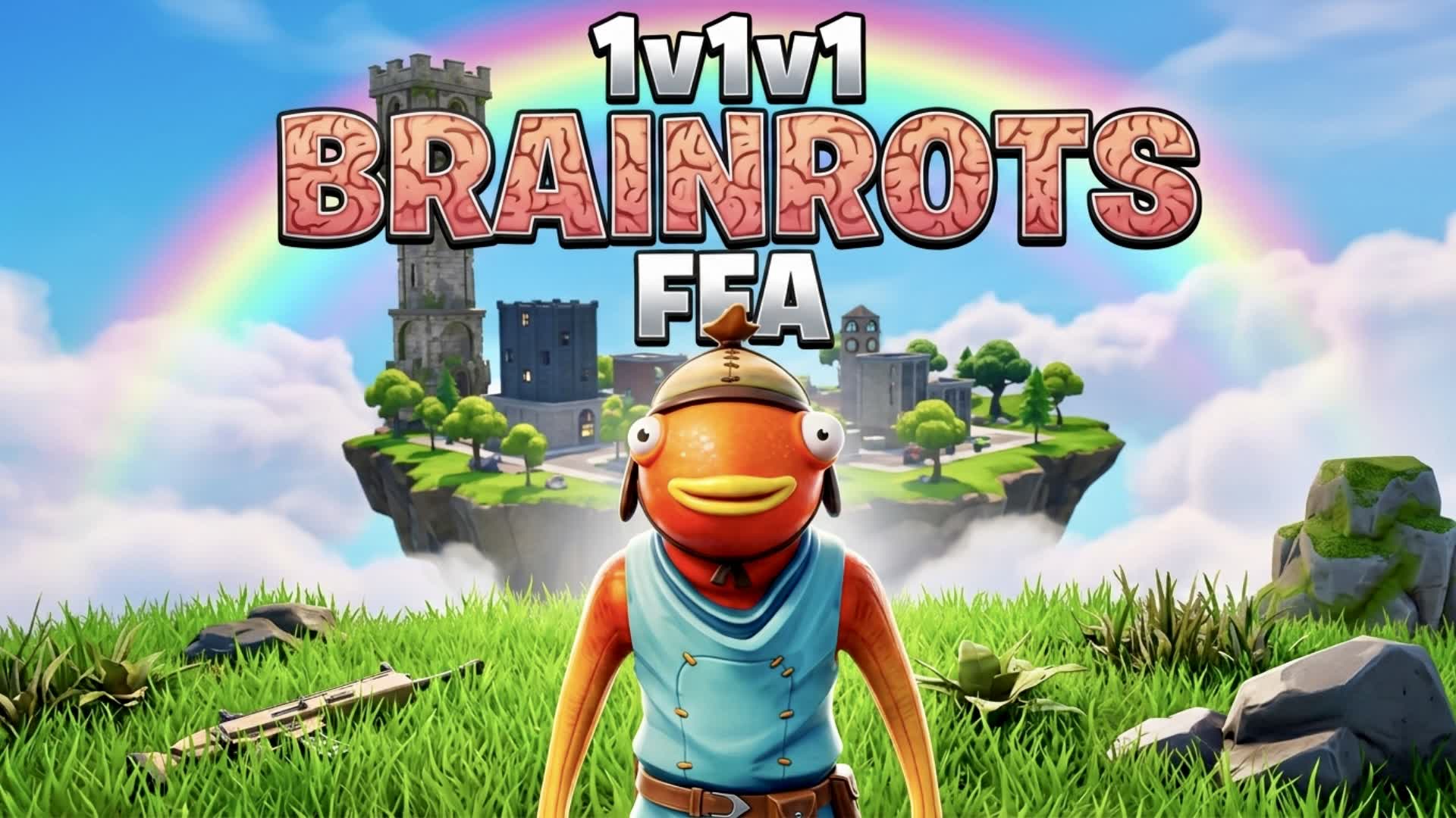 1v1v1 Brainrots FFA
