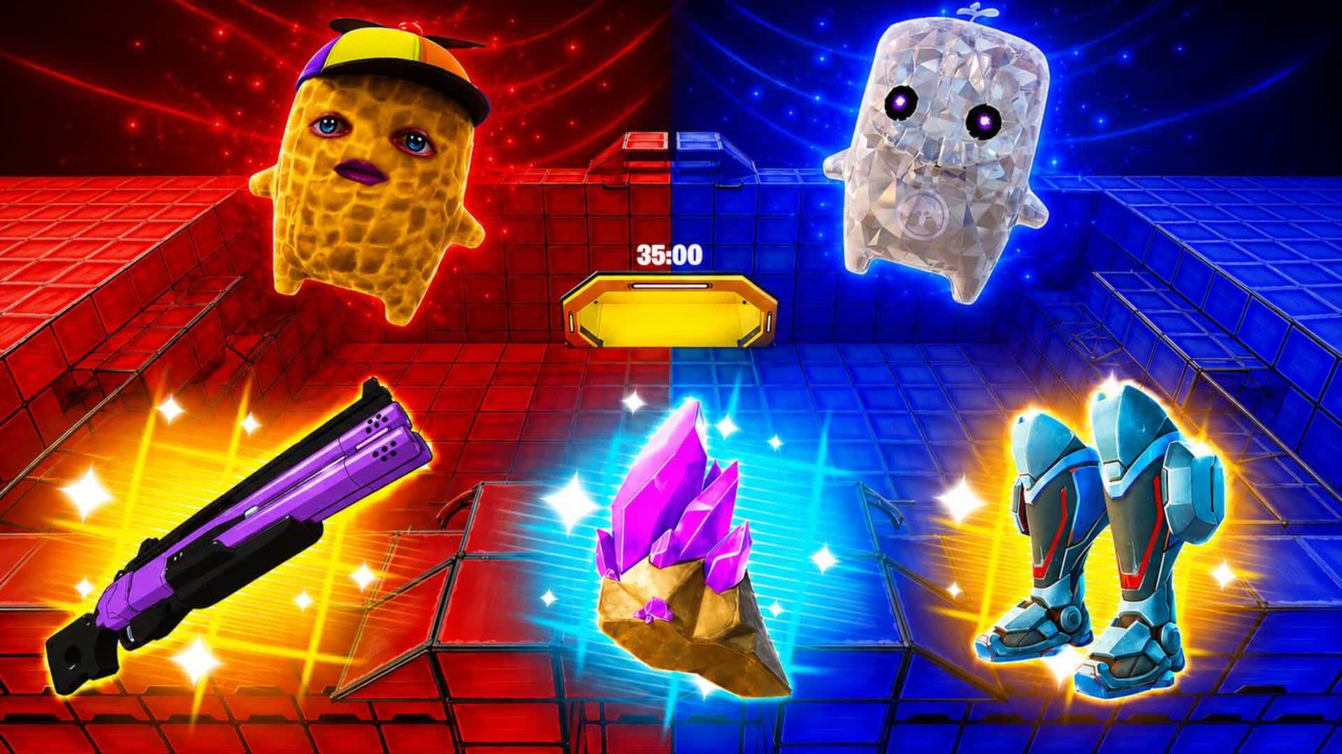 INSANE RED VS BLUE🔴🔵 [BUGS]