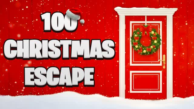 100 CHRISTMAS ESCAPE ROOM🎄