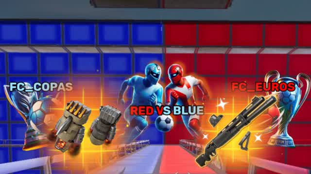 ⚽FC Red VS Blue 💯