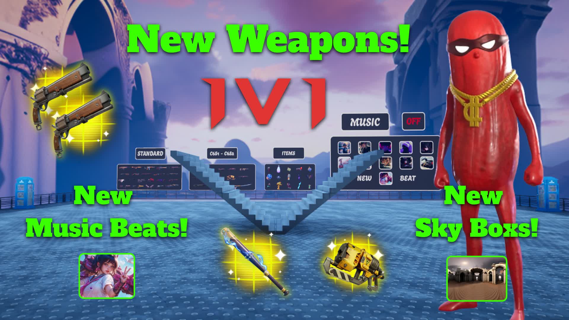 1V1 WITH BUILD FIGHTS