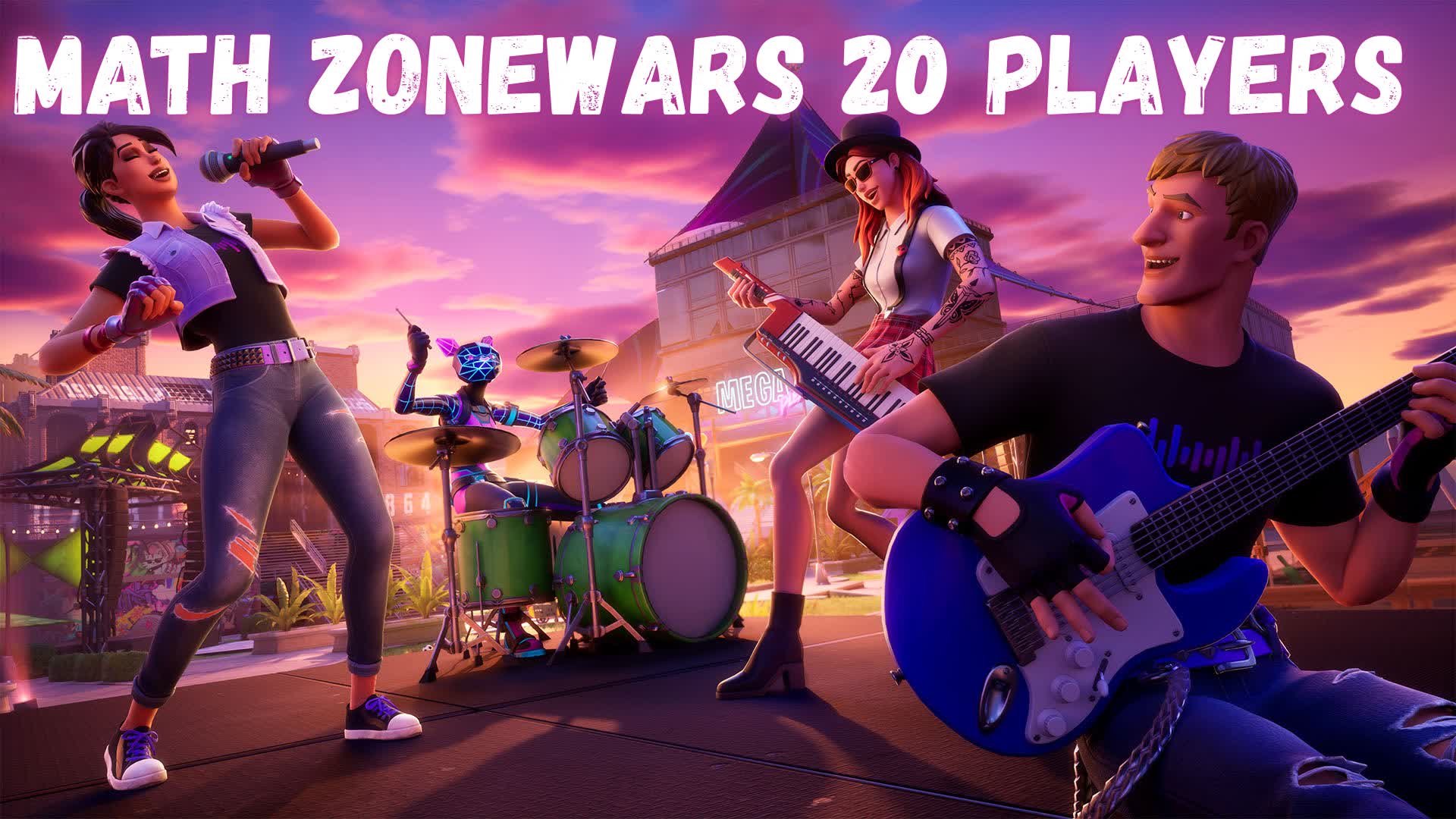 MATH 20 PLAYERS ZONEWARS 5706-1297-7306 من ابتكار cmath - Fortnite