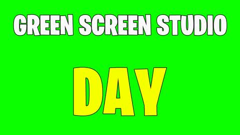 Green Screen Studio - Day