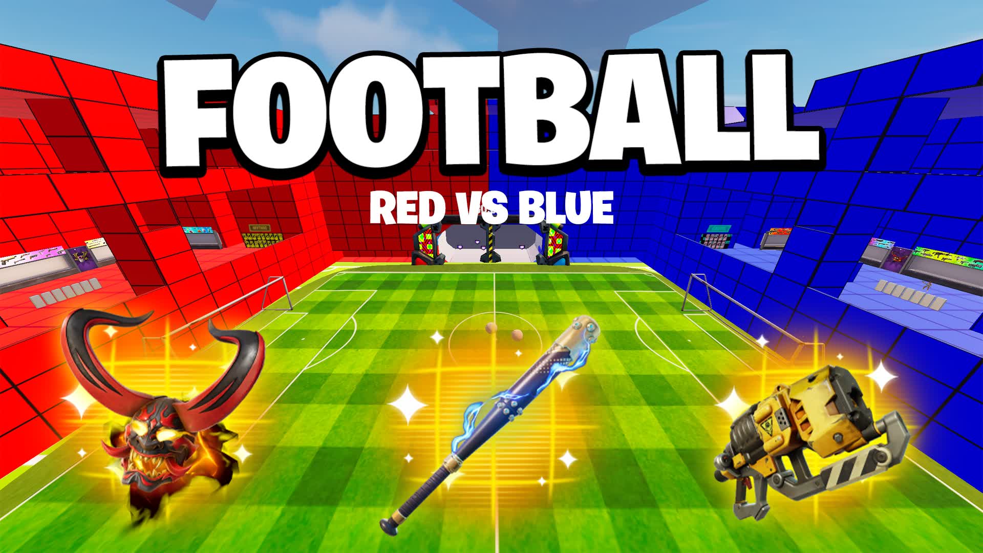 ⚽️FOOTBALL RED VS BLUE🔴🔵