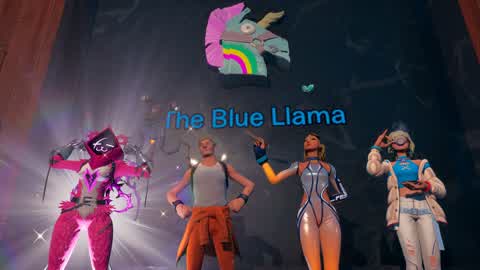 The Blue Llama