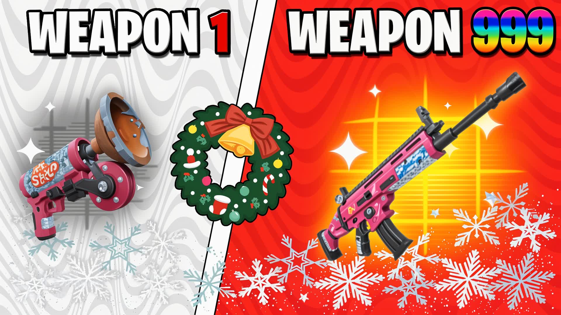 🎅CHRISTMAS TILTED GUN GAME 🎯ONE SHOT🔫