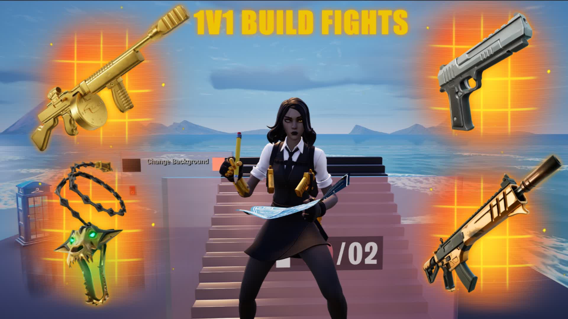 RMREALMS 1V1 BUILD FIGHTS📝 2499-6433-7128 من ابتكار rmrealms - Fortnite