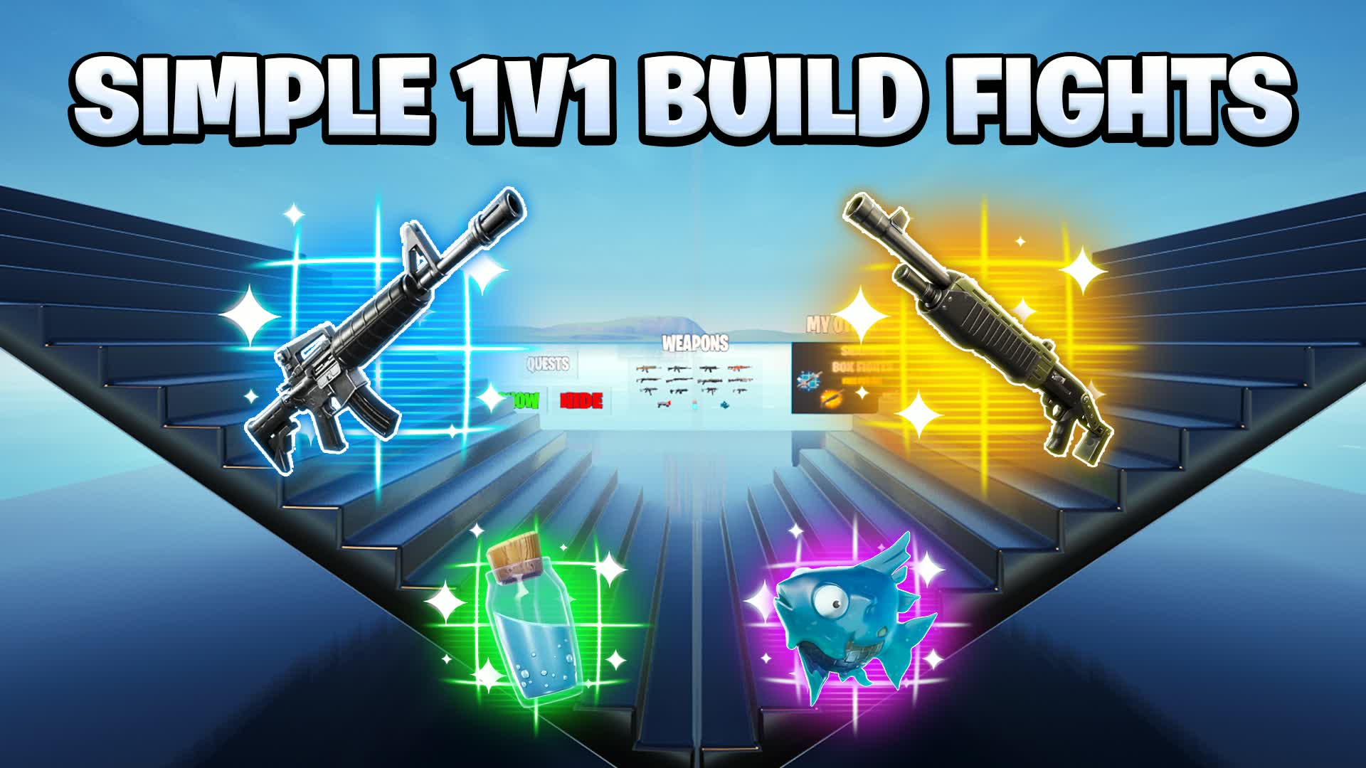 🎯Simple 1v1 Build Fights🛠️