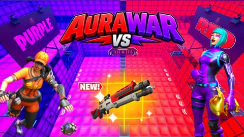SUPER RED VS BLUE🔴🔵AURAWARS NewWeapons