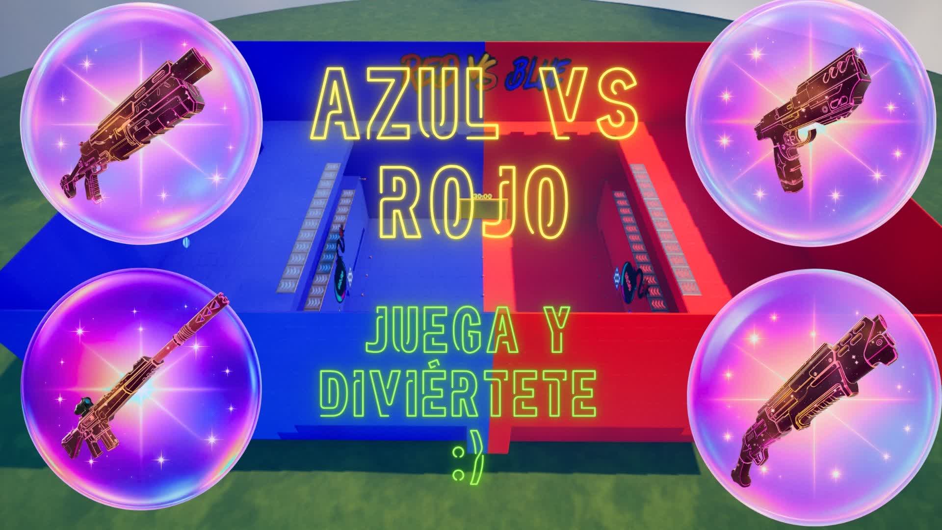 🔵 青対赤 🔴🔵 もう一つの一般的なマップ 🔴