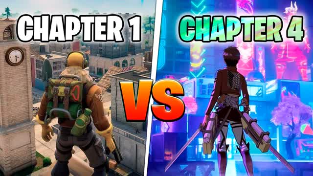 🌈CHAPTER 1 VS CHAPTER 4🤖 | OLD VS NEW