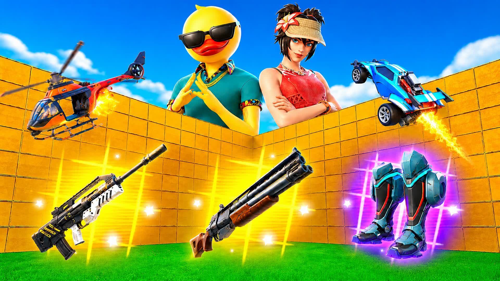 GIGA 1V1 ALL GUNS & VEHICLES