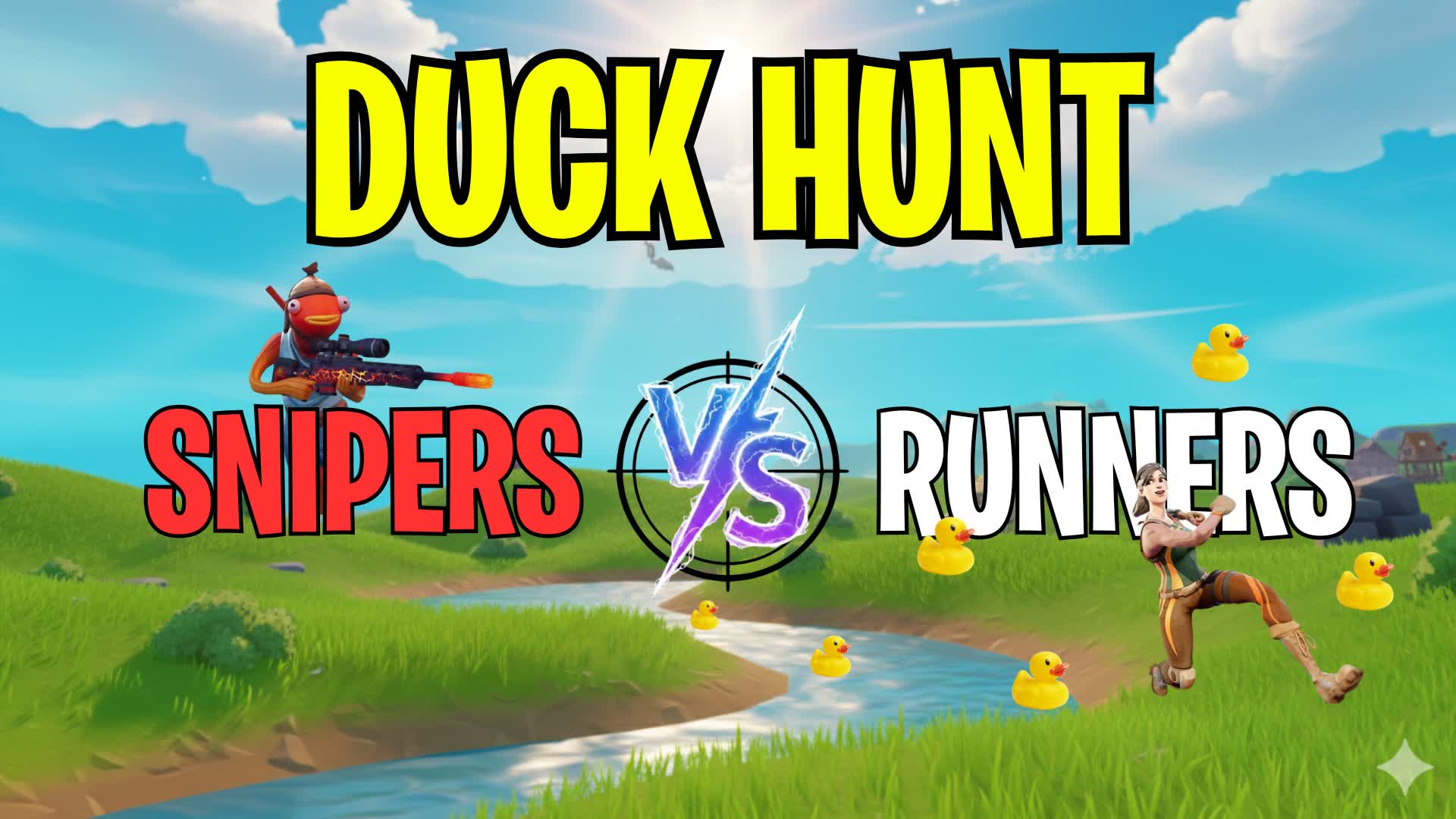 DUCK HUNT: 🎯SNIPERS VS RUNNERS🏃