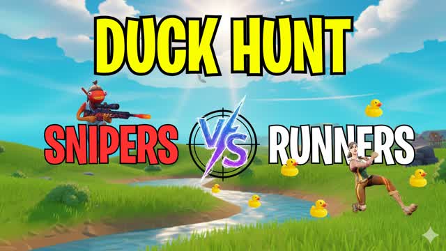 DUCK HUNT: 🎯SNIPERS VS RUNNERS🏃